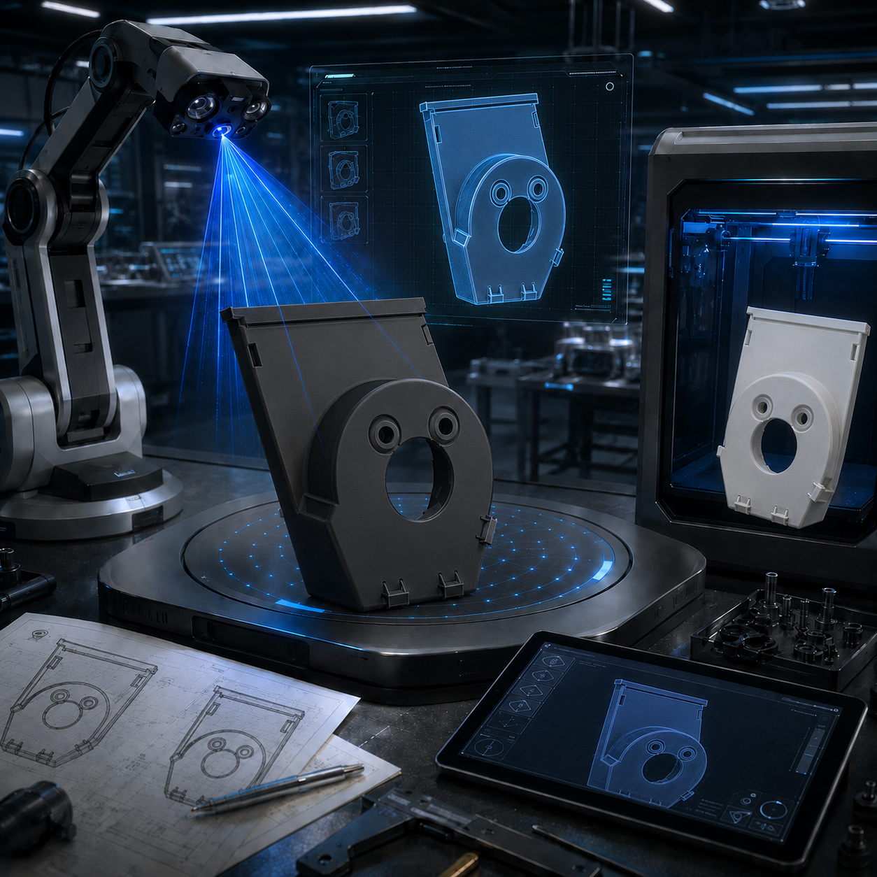 Automotive 3D printing service