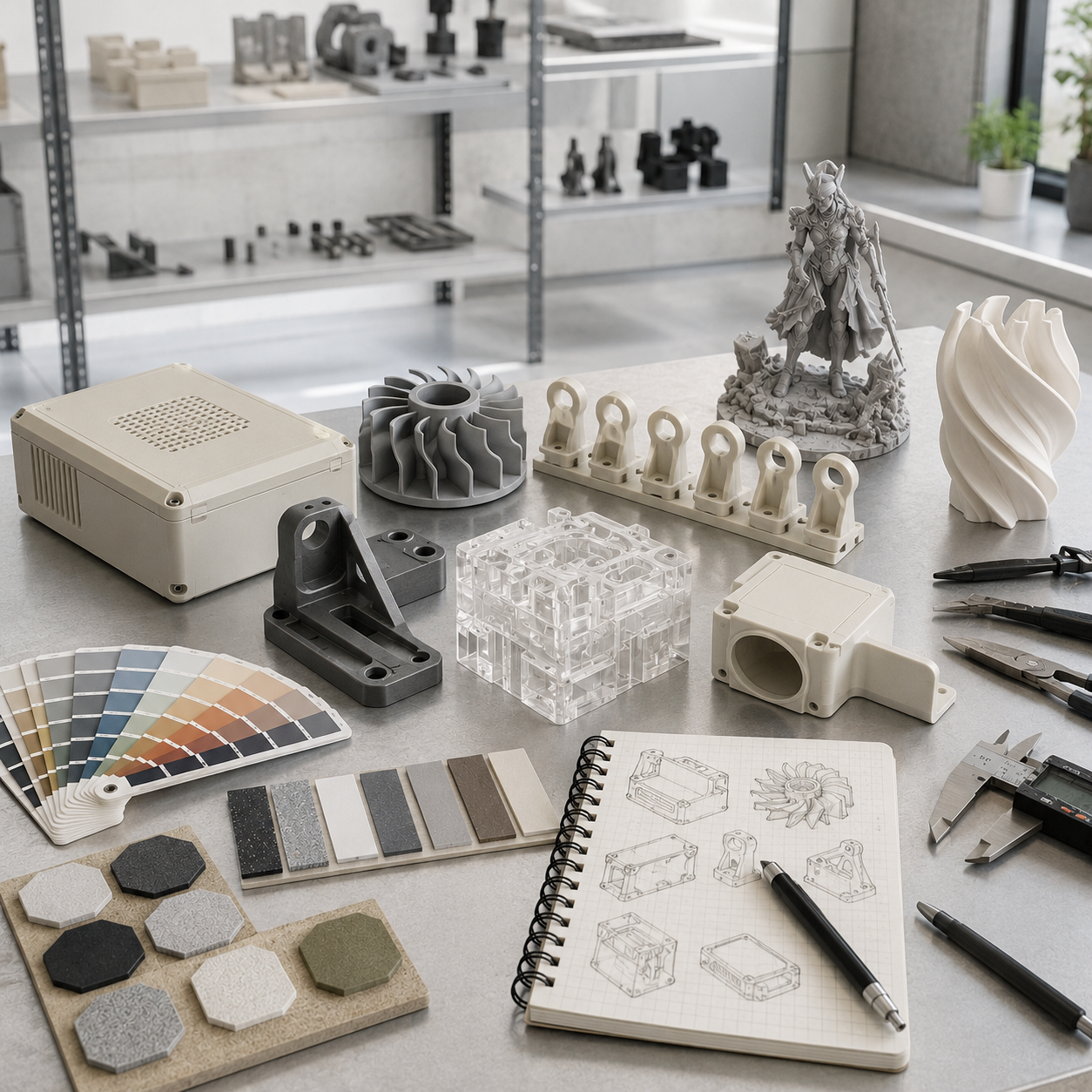 Custom 3D printing service