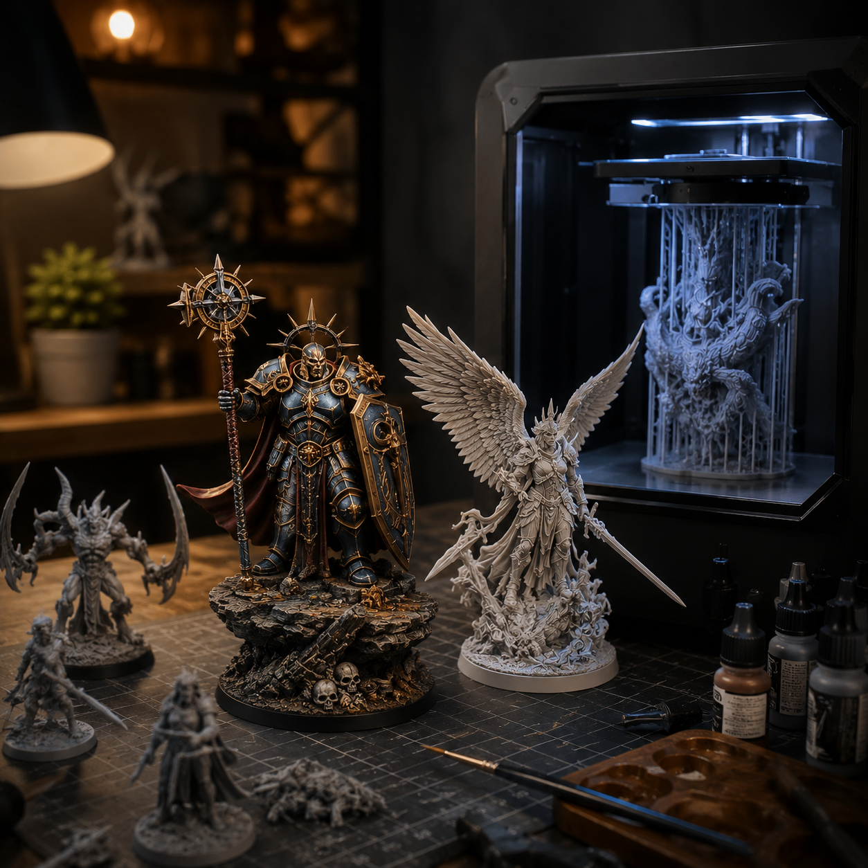Miniature 3D printing service